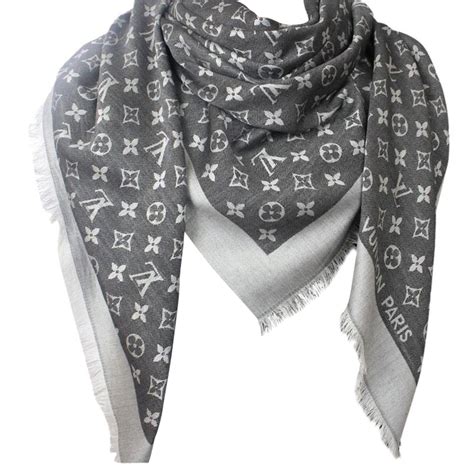 lv head scarf|louis vuitton scarf women's black.